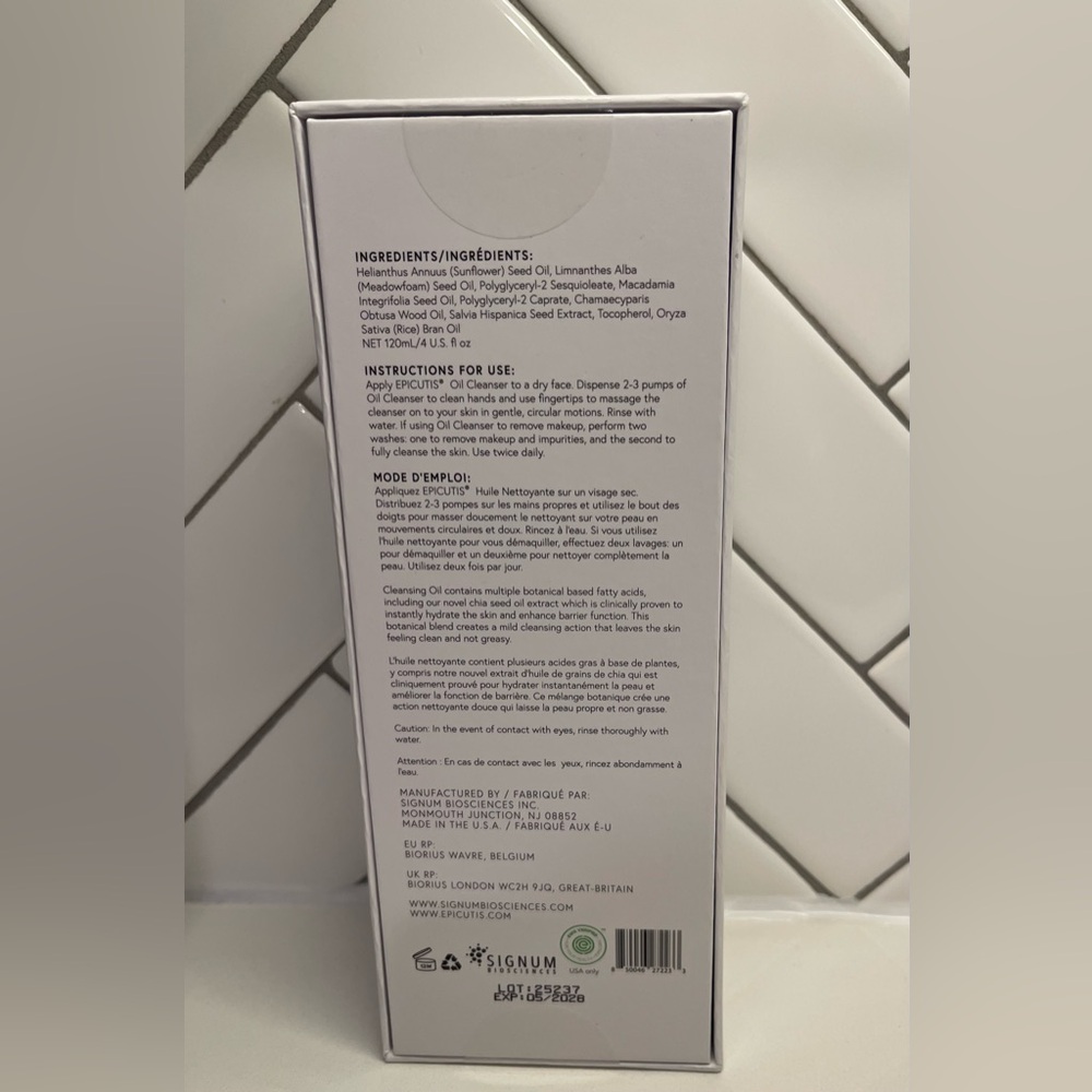Epicutis Oil Cleanser - Picture 2 of 2